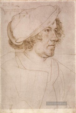  Hans Werke - Porträt von Jakob Meyer zum Hasen Renaissance Hans Holbein der Jüngere